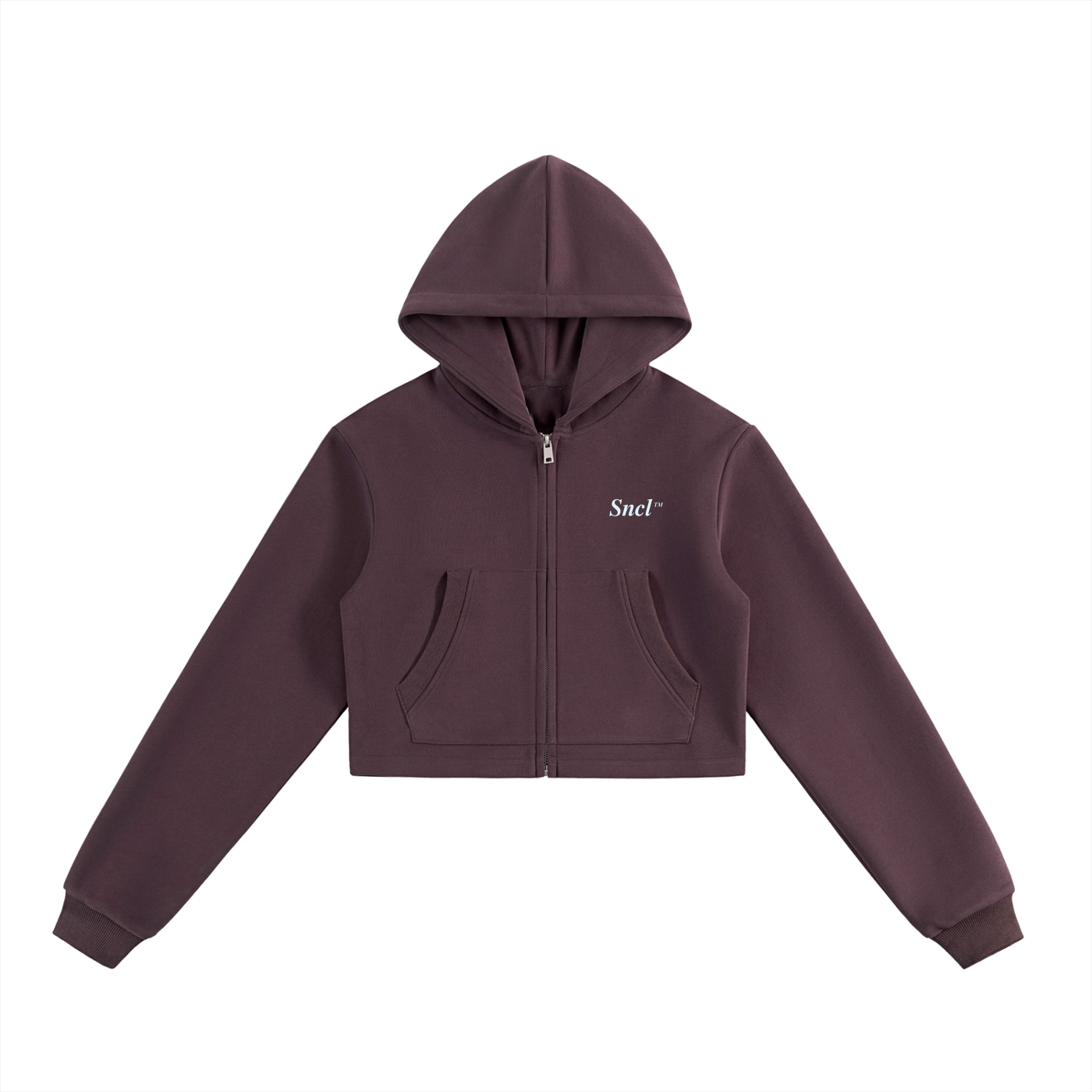 Sncl Cropped Zip-Hoodie